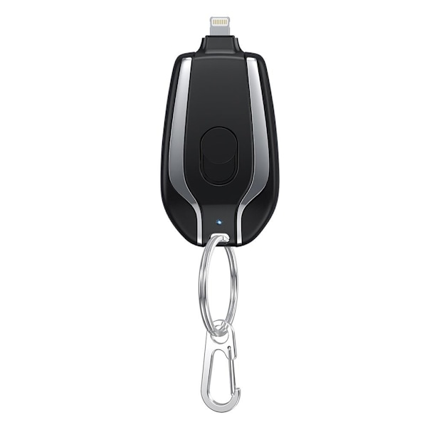 Bærbar Powerbank Nødlader SORT TIL IPHONE TIL