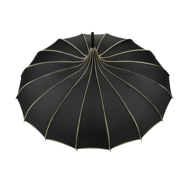 Vintage Pagoda Paraply Bröllop Fest Sol Regn UV-skydd Paraply Purple