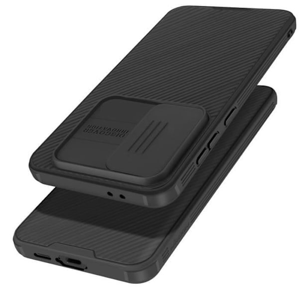 Fodral för Samsung Galaxy S24 FE Förstärkta hörn Stötsäkert kameraskydd Nillkin Svart Black