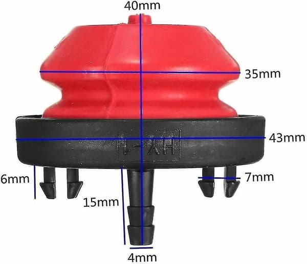 Lawn Mower Primer Pump With Hose Fuel Pump For MTD 570682a 751-10639 Replacement Accessories