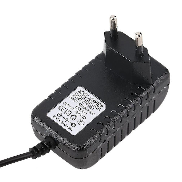 Dc 12v 2a Ac Adapter Strømadapter Transformer Til 5050 5630 3528 Led