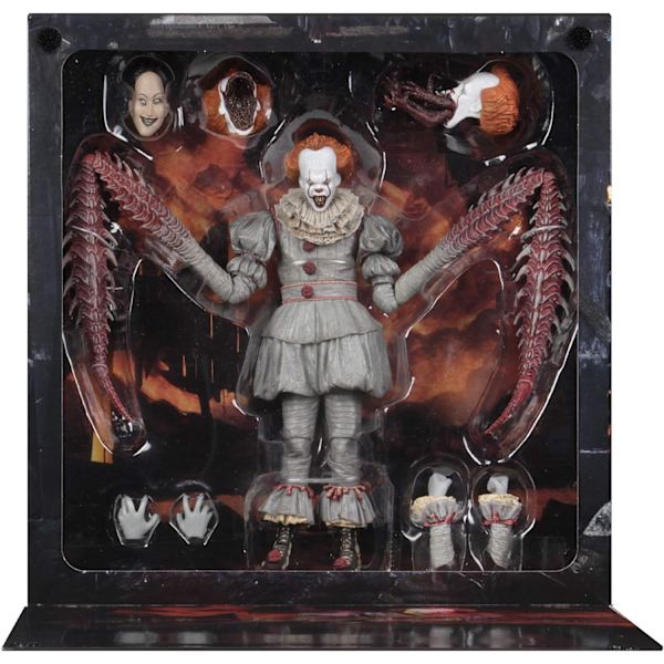 7-tommers skala actionfigur - Ultimate Pennywise The Dancing Clown
