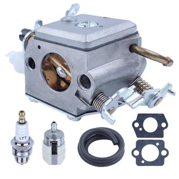 Förgasarsats kompatibel med Husqvarna 340 345 350 353 Motorsåg Kompatibel med Jonsered CS2141 CS2145 CS2147 CS2150 CS2152 Zama C3-EL18