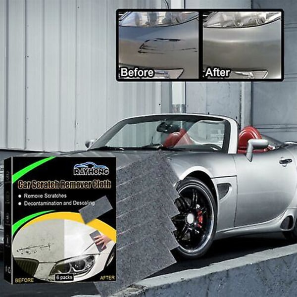 6-pack Nano Sparkle Duk Bilreparation Nano Magisk Duk För Bil Ny-STORLEK