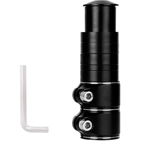 Sykkelstyreforlenger / Riser (svart