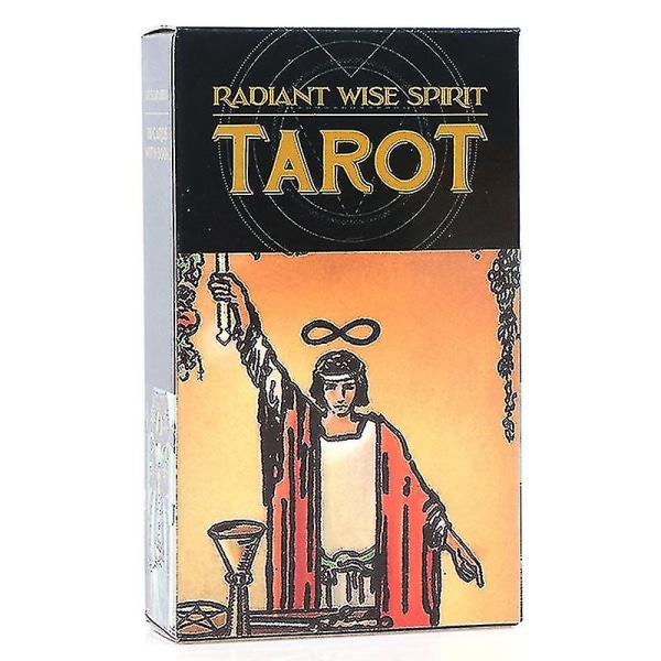 Strålande Vis Ande Tarot-kort Engelsk Brädspel Spådom Förutsäger Spel