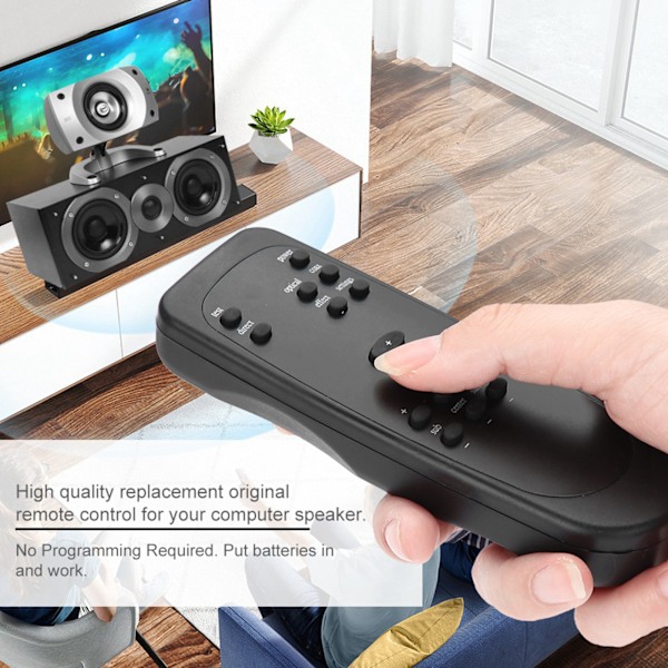 Udskiftningsfjernbetjening til Logitech Z-5500 Z-680 Z-5400 Z-5450 Computerhøjttalere