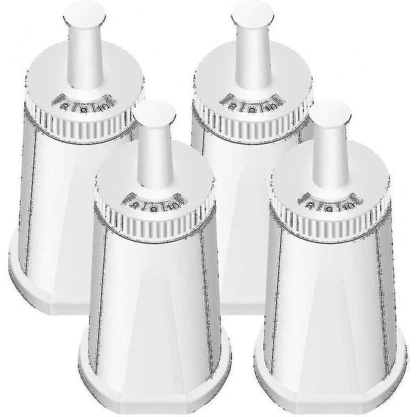 Vandfilter kompatibel med Breville Sage Claro Swiss Oracle Barista espressomaskine (2 stk., hvid)