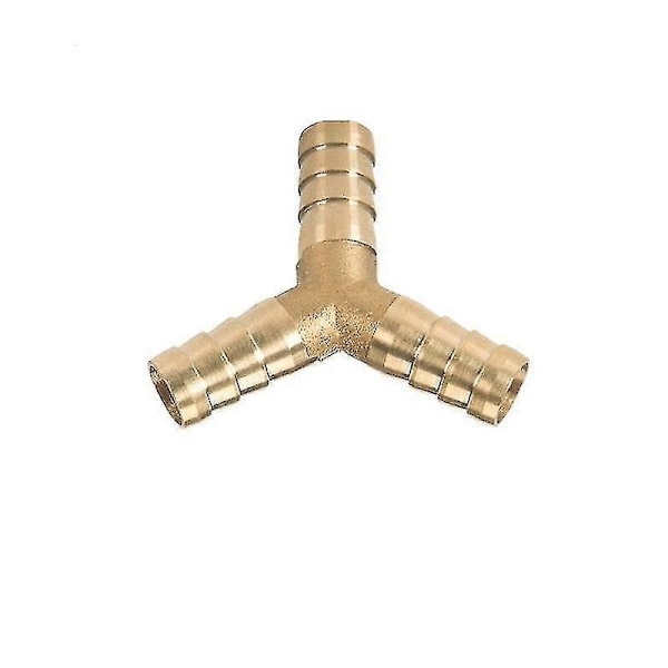 Mässing Barb Rörkoppling 2 3 4 Vägs Mässingskoppling för 4mm 5mm 6mm 8mm 10mm 12mm 16mm 19mm Slang Koppar Pagoda Vattenrörskopplingar-WELLNGS Y 3-vägs OD 5mm Y 3 way