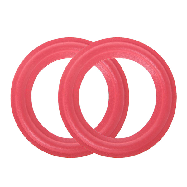 Hållbara röda högtalarskum Surround-högtalare Gummi Surround Edge Rings 0.03 8 in 195mm