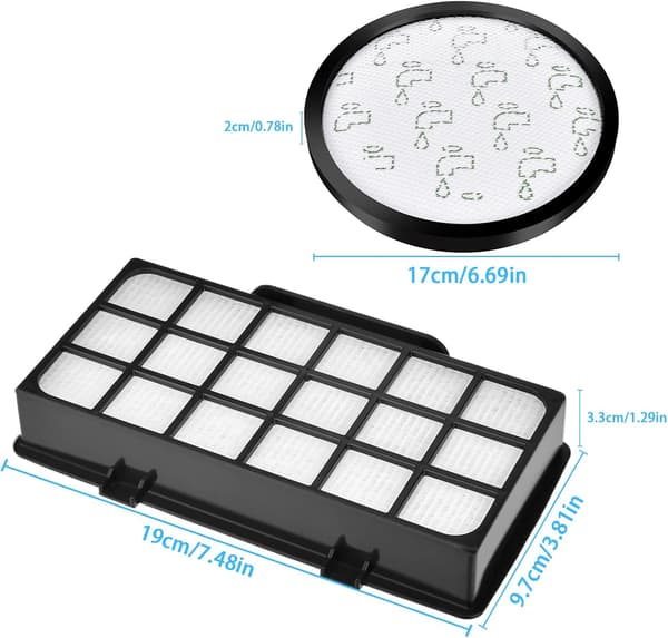 Kompatibelt filter til Rowenta X-Trem Power Cyclonic Støvsuger RO69xx Model RO6984EA RO6941EA RO6963EA RO6921EA RO6971EA RO6993EA Erstatning