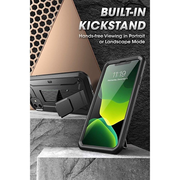 Supcase iPhone 11 Etui Unicorn Beetle Pro Svart