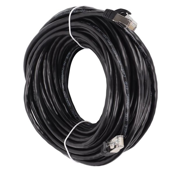 Cat 6 Ethernet-kabel EMI-skjerming Lavt returtap 10 Gbps Høyhastighets RJ 45-kontakt Internettkabel for PC 20 meter