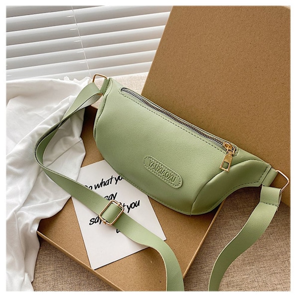 Midjeväskryggsäck Fanny Pack BRUN Brown