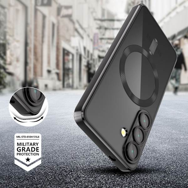 Tech-Protect Galaxy S25 Cover MagSafe MagFlex Shiny Black_xx 60