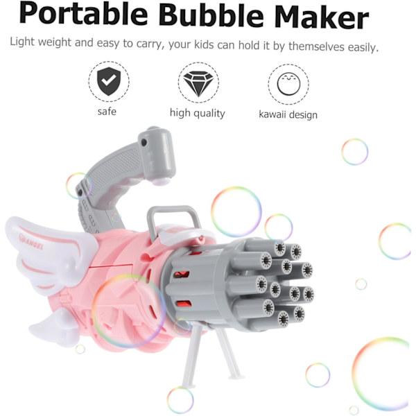1 st. Maskin Nyhet Nöjen Automatiska Bubbel Leksaker Bärbar Bubbelblåsare Barn