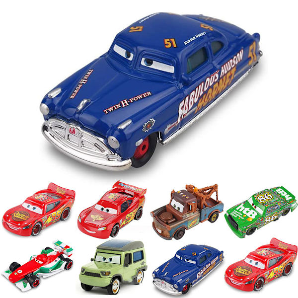 Autot Autot Lelut Painevalettu Malli Ajoneuvot Lapset Pojat Lahjat Doc Hudson