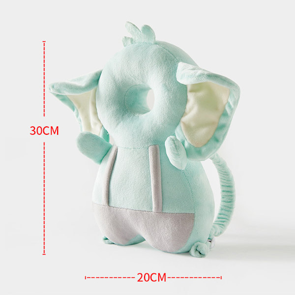 Barnehodebeskyttelsespute søt elefant babybeskyttelsespute småbarn hodebeskyttelsespute Small elephant