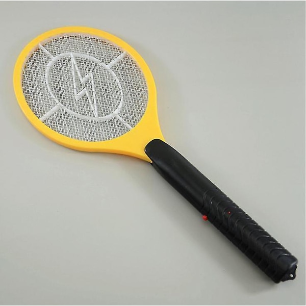 Elektrisk flue- og myggsmellracket - Utendørs/innendørs dreper for fluer, batteridrevet Tennis Killing Zap, 3000 volt elektronisk fanger