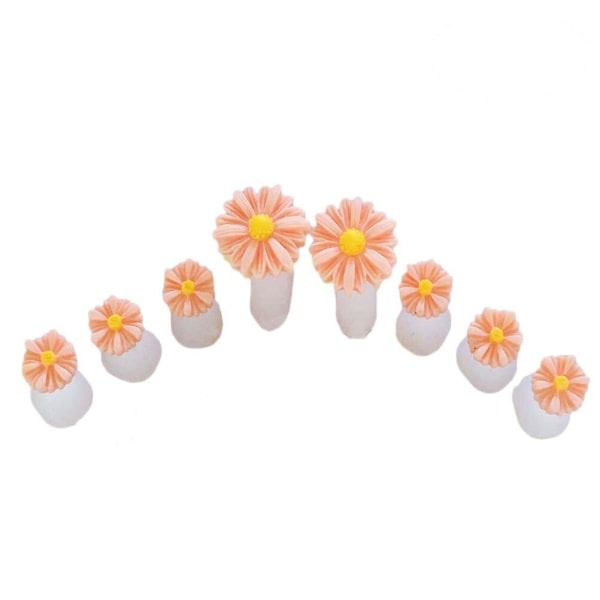 stk Ortotic Toe Separator Pedikyr Tå Avstandsstykker Finger Separator Divider Tå Spreder Nail Art Separatorer