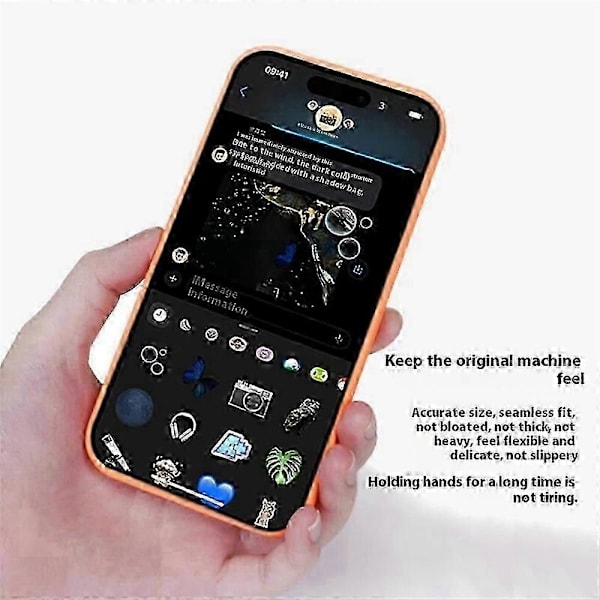 Silikondeksel til iPhone 15 Pro Light Pink