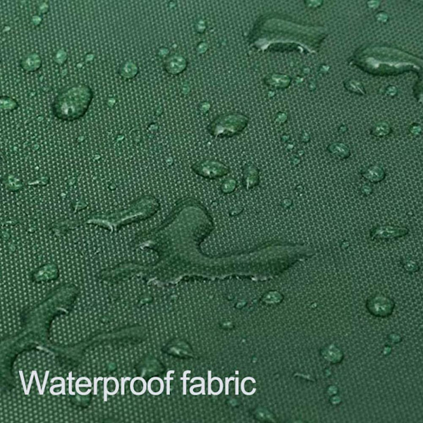 Sandkasseovertræk, Grøn Vandtæt Støvbeskyttelse UV-beskyttelse Firkantet Pool Cover med Snøre til Sandkasse, Legetøj og Møbler 120 X 120cm