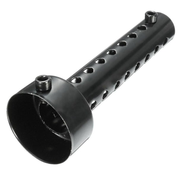 SQBB 2x Universal Motorcykel Udstødningsdæmper Baffle Db Killer Lyddæmper 48mm Sort null none