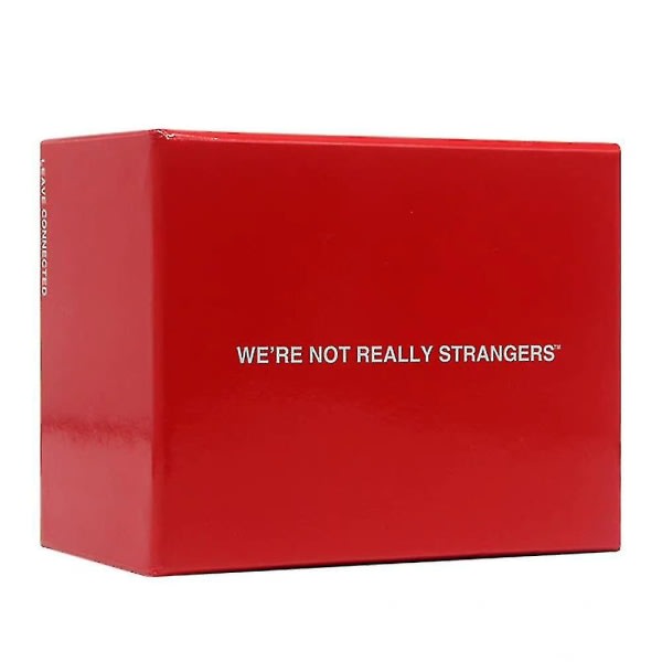 We're Not Really Strangers Card Game - Et interaktivt kortspill for voksne og isbrytere