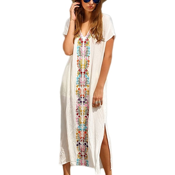 Brodert Maxikjole Kababa Strandkjole