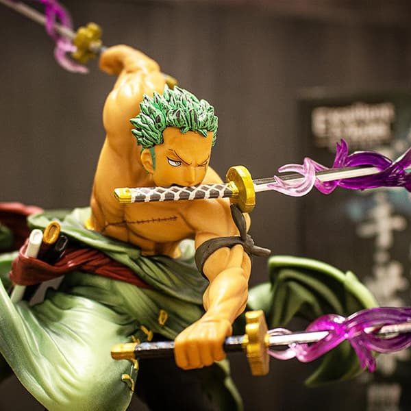 One Piece Roronoa Zoro Action Figure, Samleobjekt Modell Leke Gave