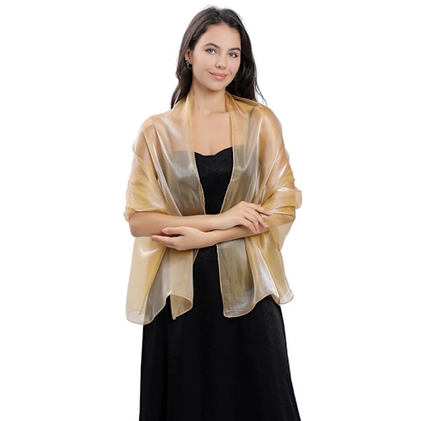 Sjal Aftenskjole Shawl CHAMPAGNE CHAMPAGNE Champagne Champagne