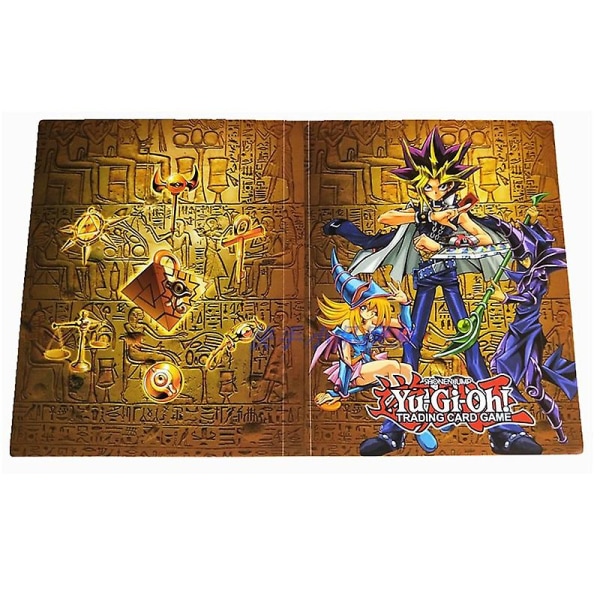 80/160 stk Album Yugioh Kort Holder Bok Anime Yu Gi Oh Playi Spill