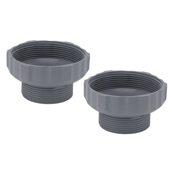 2 STK./Sælg Intex 11239 Adapter til overjordisk poolskimmer slange til vægmontering