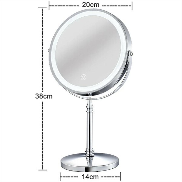 Makeup Spejl 10X Forstørrelsesspejl Kosmetik Spejl