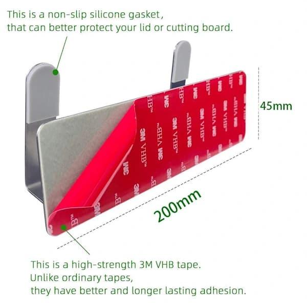 Lid Rack Pan Lid Organizer Holder Pot Lid Holder