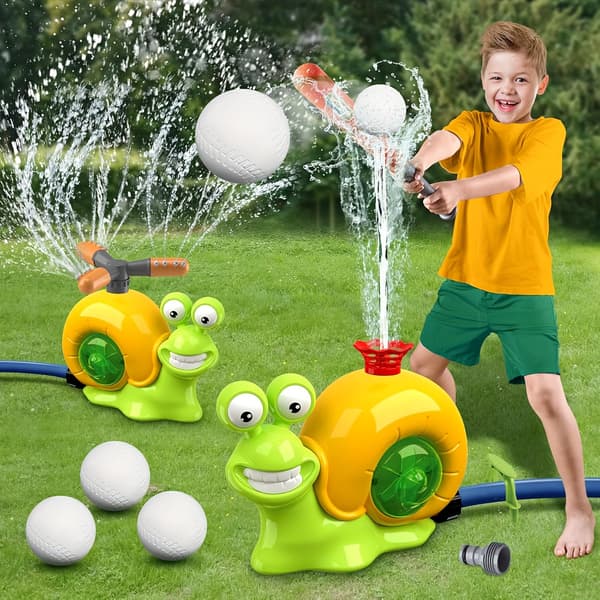 Roterende Vannspreder Utendørs Snail 2in1