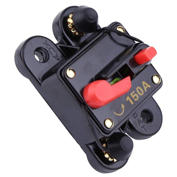 Dc12v Circuit Breaker Reset Sikring, Circuit Protection Circuit Breaker Switch For Car Marine Båd Bike Stereo Audio (150a)