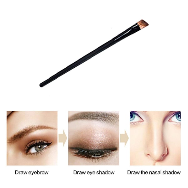 Vattentät Ögonbrynsstämpelpulver Perfect Nature Eye Brow Brow Färgningsset