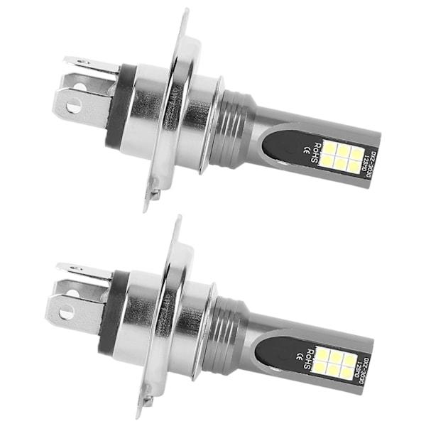 2 kpl 3030?12LED 24W LED-auton ja moottoripyörän etusumuvalot H4-liittimellä, auton tarvikkeet