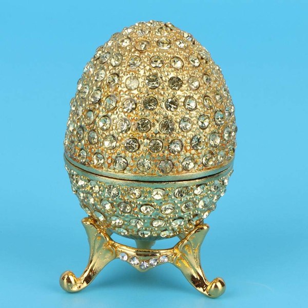Faberge æg, Faberge æg, emaljeret påskeæg æske, smykkeskrin til opbevaring af en luksuriøs gave, Fabergé egg imperial Faberge æg