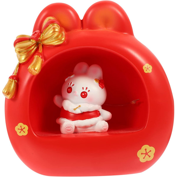 5-pack söta rosa kanin nattlampa rosett djur sänglampa | flicka varm gul belysning barnrum hartslampa kawaii kanin skrivbords hemdekoration pink 5pcs