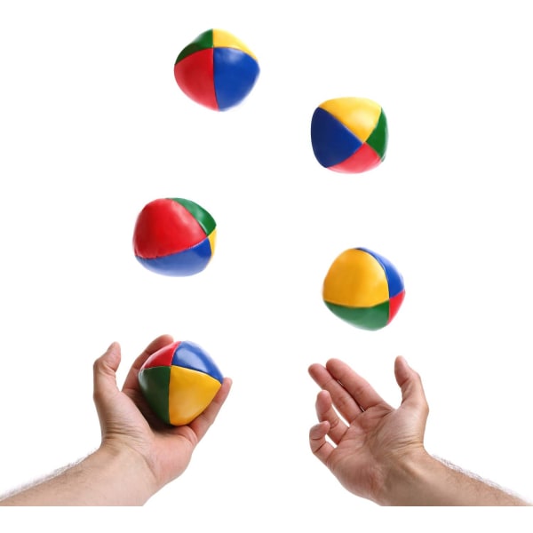 10-pak jongleringsbolde - cirkus - sandposer - færdighedsspil - børnelegetøj - cirkus - jonglering - gave small