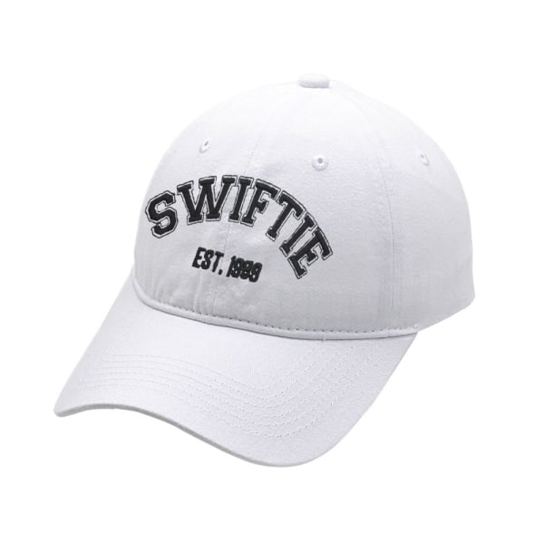 Taylor Swift 1989 Basebollkepsar Dam Swiftie Trucker Hip Hop Trucker Hat Fans Present Svart white