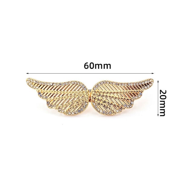 PCS Housut Vyötärön Kiristysnastat KULTAISET ENKELIN SIIVET ENKELI kulta_xx gold Angel Wings-Angel Wings