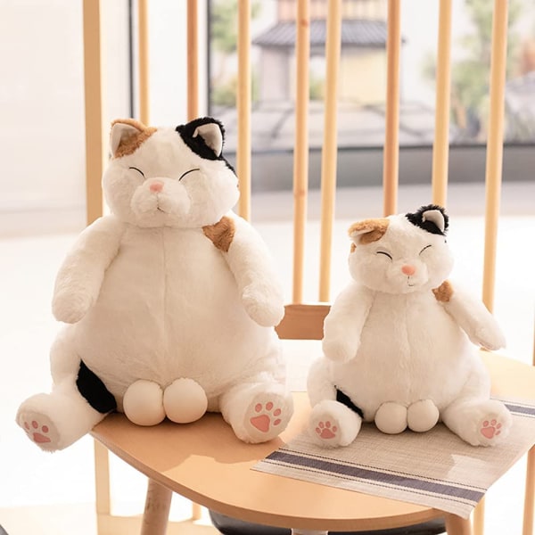 Kissan pehmotyynyt, kawaii sarjakuva söpö laiska kissa japanilaiset  pehmolelut, pehmolelut, lahjat lapsille ja tytöille (ruskea, 45cm) 3efe |  Fyndiq