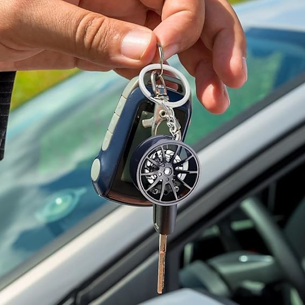 Hjulnav Nøkkelring | Felg Nøkkelring, Bil Hjulnav Nøkkelring Metall Hjul Dekk Felg Nøkkelring Interiør Dekorasjon for Menn