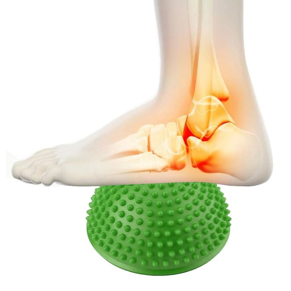 Foot Massage Half Ball Balance Exercise Pods Spiky For Muscle Therapy