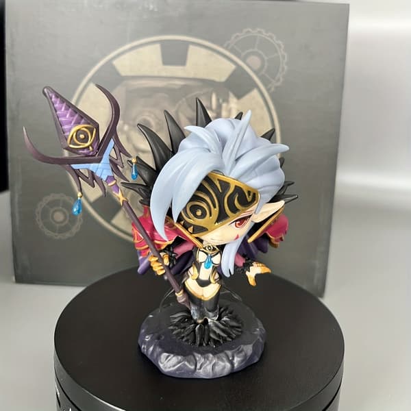 1 st Chibi Anime Spel Chibi Krigarfigur - Samlarobjekt i Chibi-stil med dynamiska poser, Chibi Karaktärsstaty för Bordsrollspel... 1PC Model