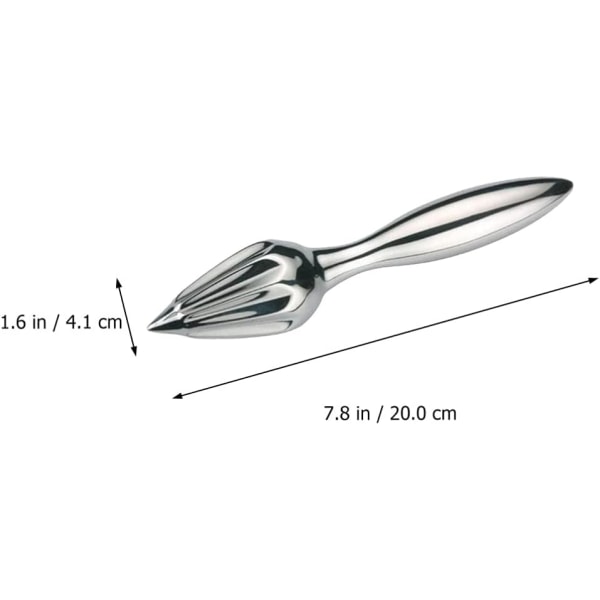 Hvidløgsknuser Saftkegle Presser, Citrus Saftpresser Reamer Rustfrit Stål Citronkegle