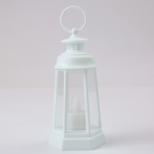 Led Lantern Light Lantern WHITE